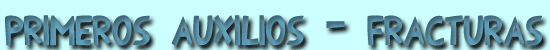 Fracturas