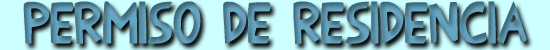 Permiso de residencia