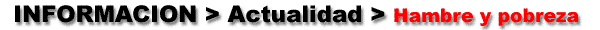 Hambre y pobreza