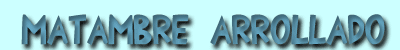 matambre arrollado
