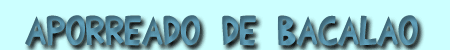 aporreado de bacalao