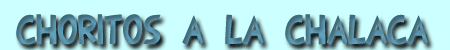 choritos a la chalaca