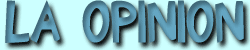 la opini&oacute;n