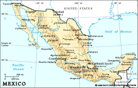 mapa de México