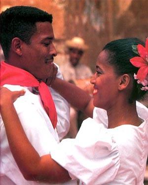 El baile del merengue en las
ruinas de S. Francisco