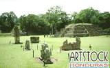 Vista panorámica Plaza Norte - Copán