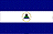 La bandera nicaraguense