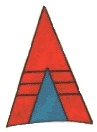 Símbolo en "V"