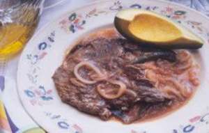 bisteca en cazuela a la criolla